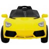 Elektrické autíčko Future EVA kola žluté