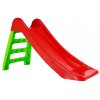 Dětská skluzavka na zahradu červeno zelená 1