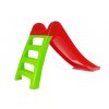 Dětská skluzavka na zahradu červeno zelená 2