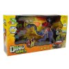 Svět dinosaurů sada figurek motorka a rozhledna 4