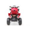 mamido dětská elektrická motorka červená (6)