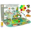 Hrací deka pro miminko 5v1 zelená (1)