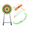 Dětský luk s terčem na stojanu, šípy a pouzdrem2