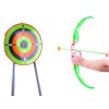Dětský luk s terčem na stojanu, šípy a pouzdrem7