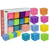 Měkké senzorické hrací kostky 12 dílů2