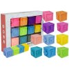Měkké senzorické hrací kostky 12 dílů2