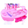 Dětský kosmetický stolek s fénem růžový3