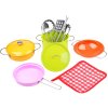 Dětská sada hrnců a kuchyňského náčiní6