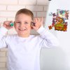 dětské puzzle magnetky tlapky5