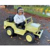 Dětský elektrický jeep Willys Star 4x4 béžový (1)