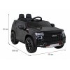 Elektrické autíčko Chevrolet Tahoe černé16
