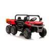 Elektrické autíčko Farmer Truck 24V 2x200W červené05