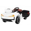 Dětské elektrické autíčko Fast Wind bílé 6