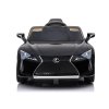 dětské elektrické autíčko lexus sport lakované černé (3)