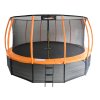 Zahradní trampolína 487 cm oranžová01