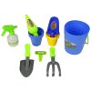 Sada zahradního nářadí na pískoviště s rozprašovačem2