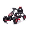 Dětská šlapací motokára G18 černá03