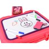 Dětský přenosný projektor na kreslení v kufříku růžový08