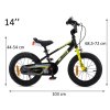 Dětské kolo RoyalBaby EZ Freestyle 14 černé02
