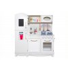Dětská dřevěná kuchyňka bílá1