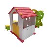 Dětský zahradní domeček se skluzavkou a houpačkou3