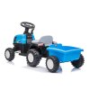 Dětský elektrický traktor s vlečkou New Holland T7 S modrý04