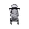 Multifunkční kočárek pro panenky 4v1 šedý12