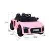 Dětské elektrické auto Audi R8 Spyder růžové14