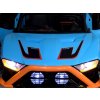 Elektrické autíčko Buggy Racing 2x200W 24V modré10