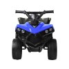 Dětská elektrická čtyřkolka terénní modrá2