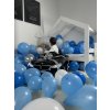 Balóniková girlanda XXL modrá 120 ks