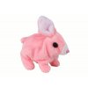 Interaktivní plyšák králík růžový s krátkou srstí2