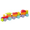 Dřevěný vláček s kostkami duhový2