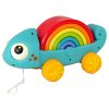 Edukačná triediaca skladačka Chameleon Na Kolieskach
