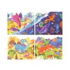 Puzzle 4 v 1 Dinosaury Jurský Park