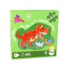 Puzzle 4 v 1 Dinosaury Jurský Park