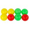 Súprava gumových hračiek na kúpanie - loptičky