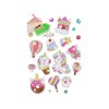 Súprava Nálepiek Výšivka Diamantov Jednorožec Sladkosti Mozaika