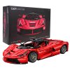 Stavebnice technic sportovní auto Hypercar červené1