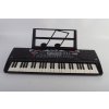 Veľký Detský keyboard multifunkčný 54 kláves čierny