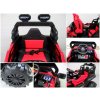 Elektrické autíčko Buggy X8n, červené, sedadlo z ekokože