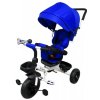 Trojkolka T4 R-Sport modrá s EVA kolesami, otáčacia o 360 stupňov, brzda, voľnobežka