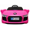 elektricke auticko cabrio b4 s kozenym sedadlem růžové09