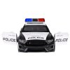 Auto kovové polícia Ford Shelby GT350 mierka 1:32 svetla majáky