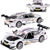 Auto kovové športový model BMW M3 DTM mierka 1:32 zvuky svetla