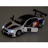 Auto kovový model športový BMW M6 GT3 mierka 1:32 svetlo zvuk