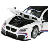 Auto kovový model športový BMW M6 GT3 mierka 1:32 svetlo zvuk