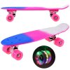 Ružový skateboard pre dievča SP0577