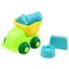 Súprava na piesok s vedierkom, formičkami a autíčkom