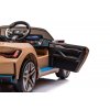 Elektrické autíčko BMW I4 Zlaté 4x4